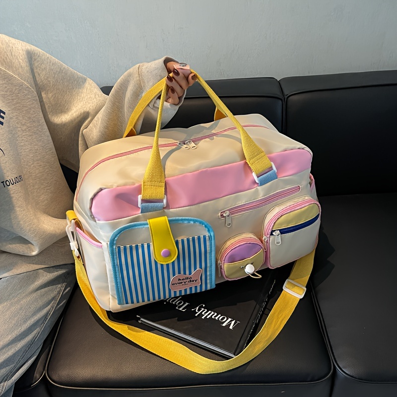 Luxury Yoga Bags - حقيبة سفر كاجوال من الدوبامين للنساء،