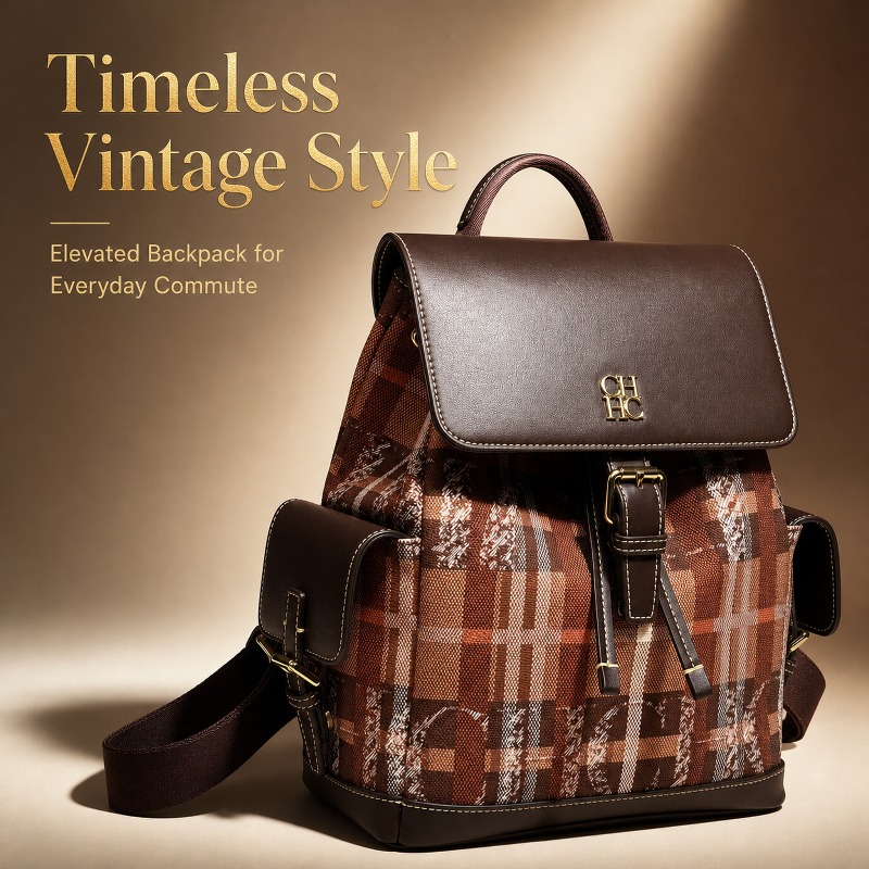 Luxury Bags & Leather Repair Of Atlanta - حقيبة ظهر عصرية متعددة الاستخدامات من