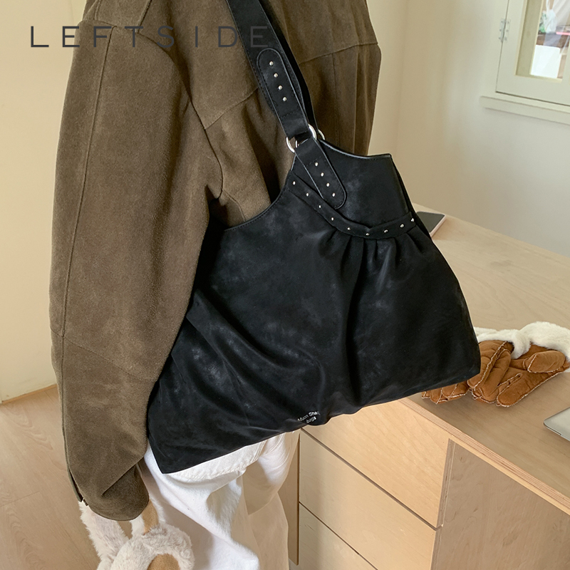 Luxury Bags Trend 2025 - الجانب الأيسر المرأة ريترو بلون بولي