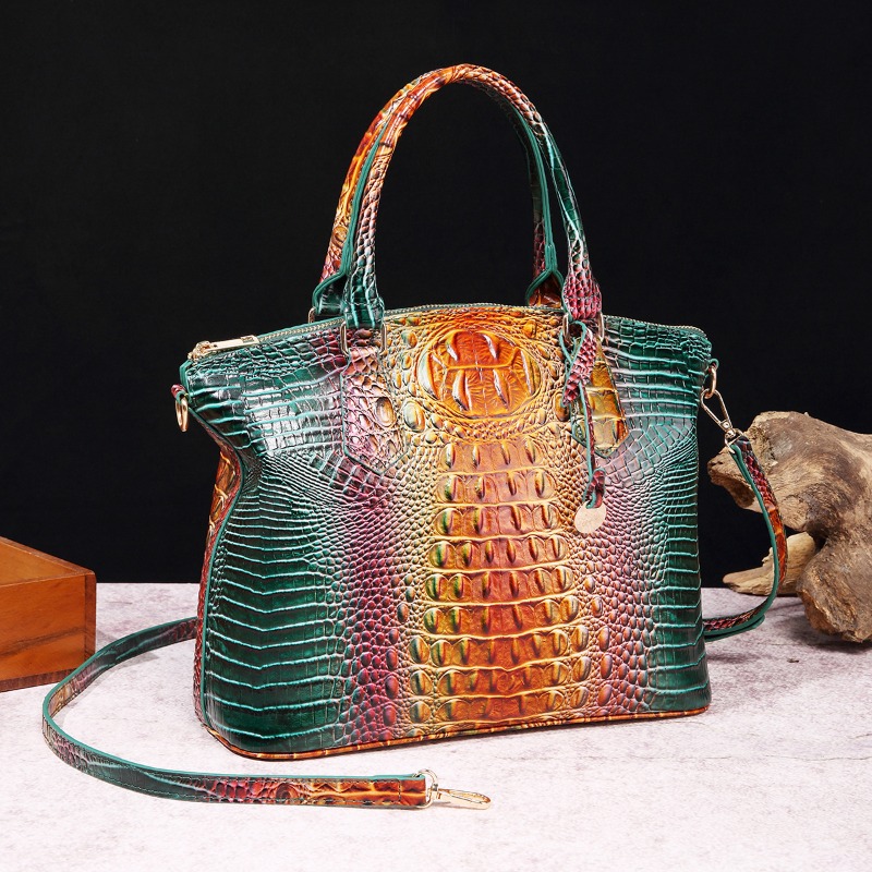 Luxury Bags Trend 2025 - 2025 المرأة التمساح تنقش حقيبة يد
