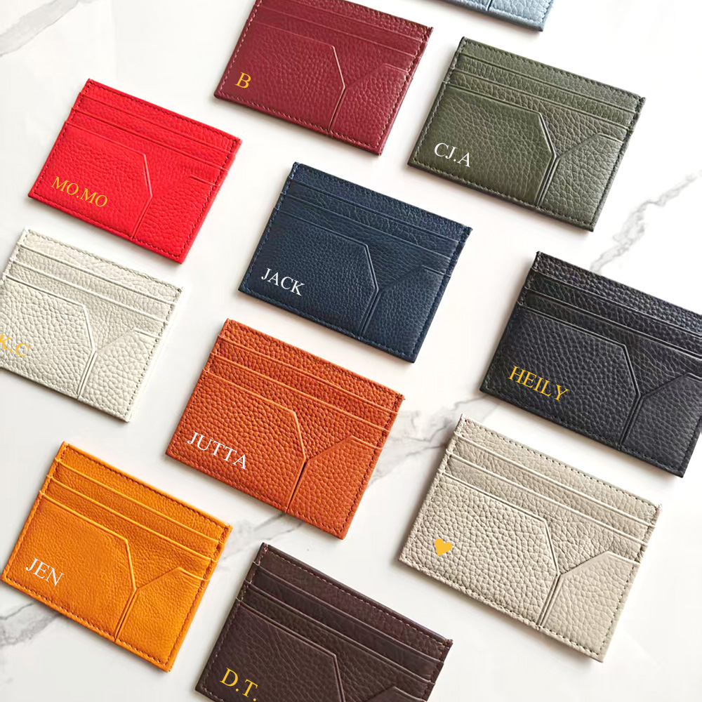 تخصيص اسم حامل بطاقة جلدية حقي - مراجعة Luxury Bags Without Logo وسعره