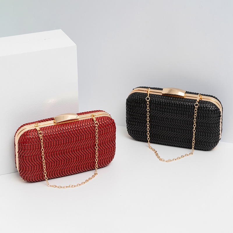 حقيبة مخلب الصفراء من القش للن - مراجعة Luxury Bags Yellow وسعره