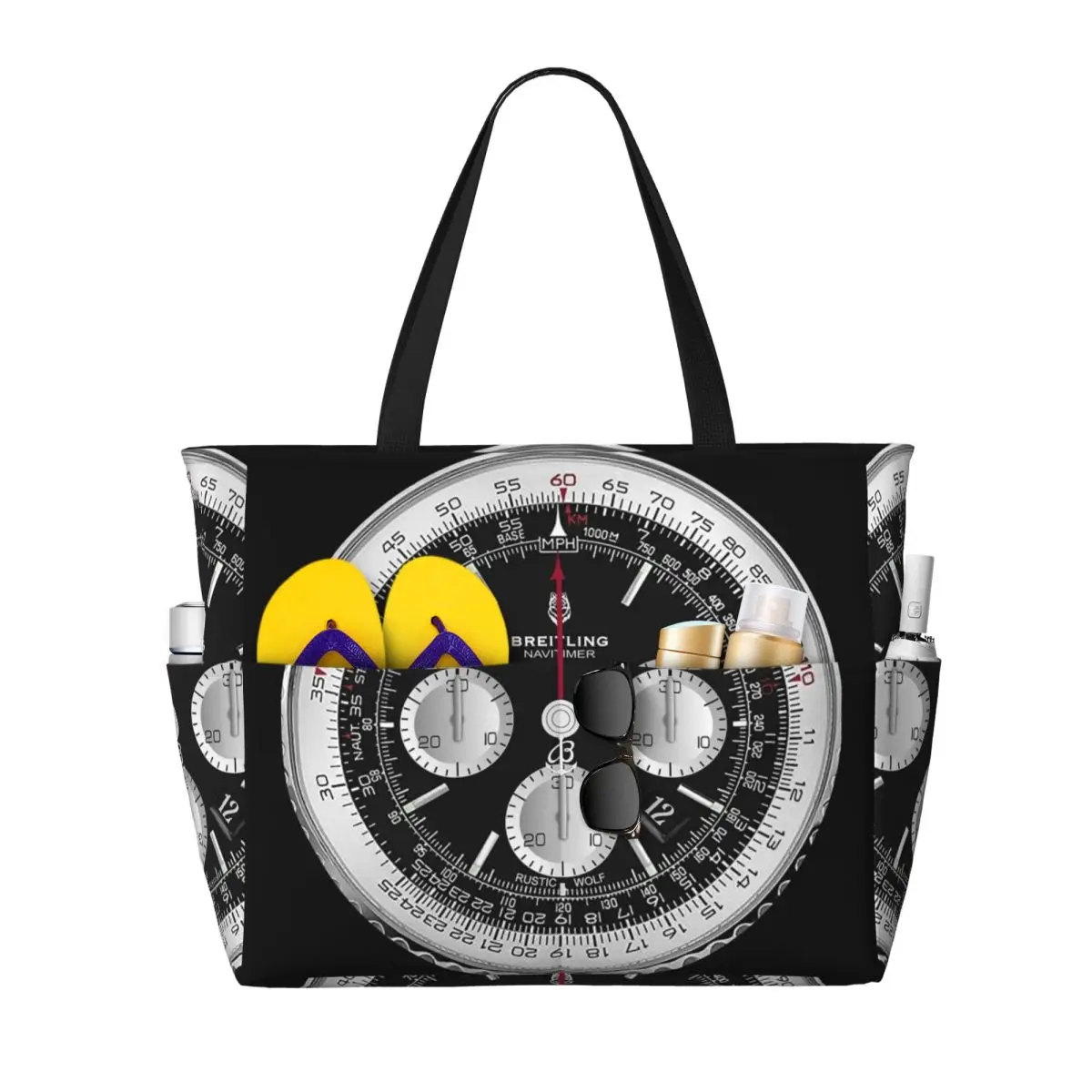 حقيبة شاطئ فاخرة سوداء اللون،  - مراجعة Luxury Yoga Bags وسعره