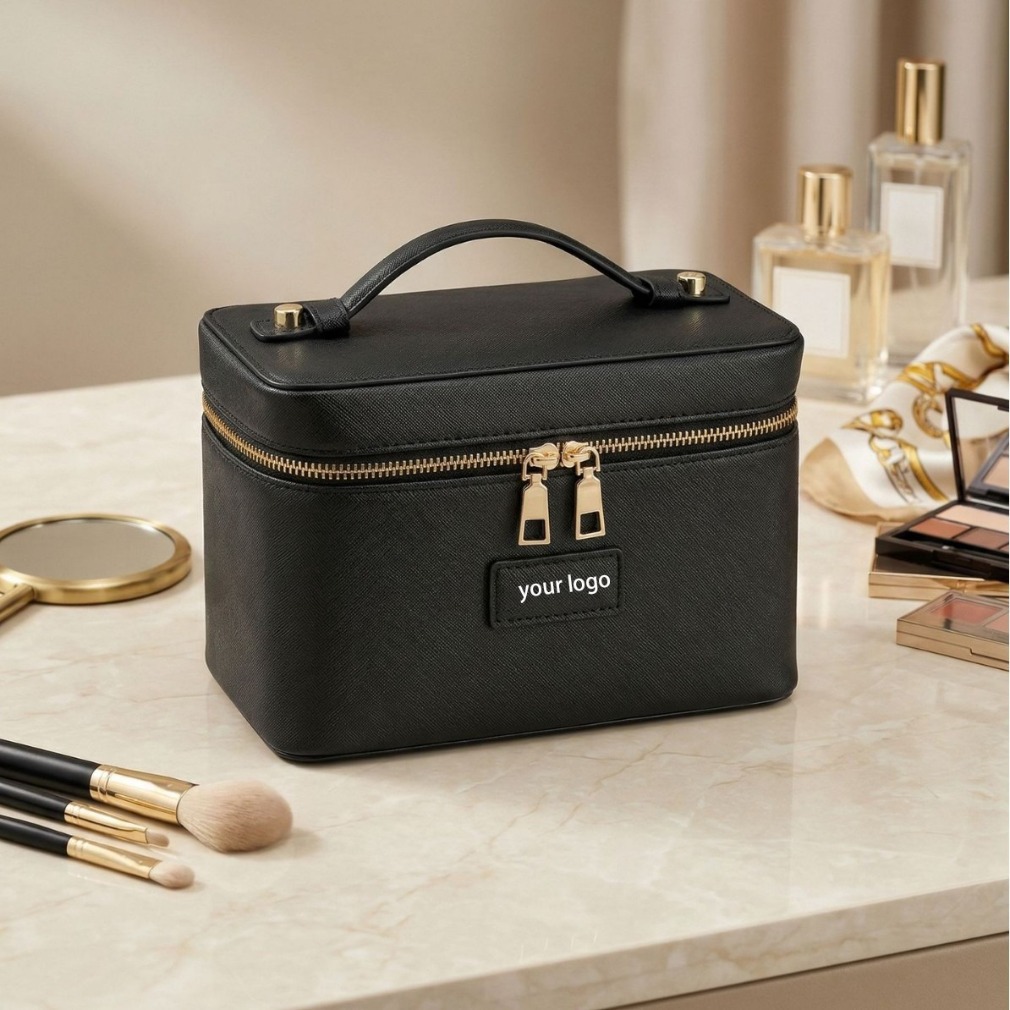 حقيبة مكياج فاخرة من الجلد بنق - مراجعة Luxury Bags Wholesale وسعره