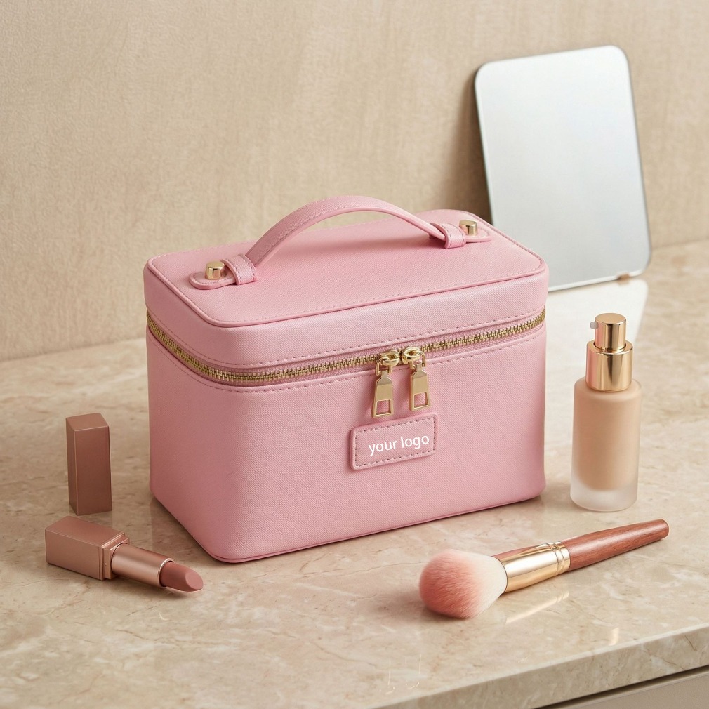 حقيبة مكياج فاخرة من الجلد بنق - مراجعة Luxury Bags Wholesale وسعره