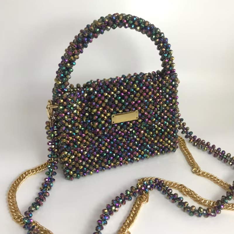 حقيبة كروسبودي ملونة مطرزة بال - مراجعة Luxury Bags Wholesale وسعره