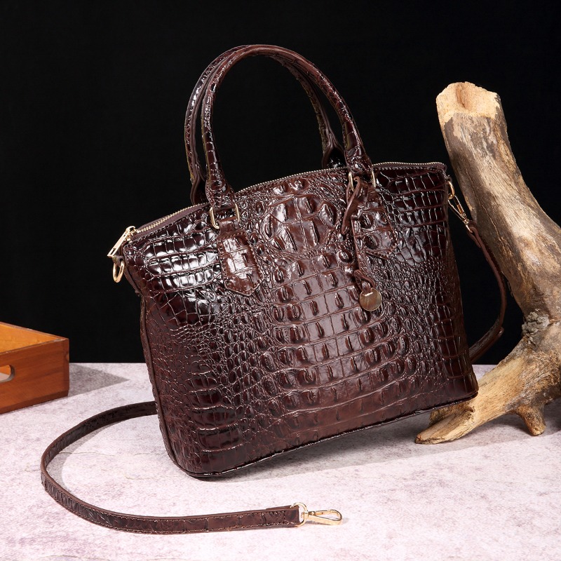 2025 المرأة التمساح تنقش حقيبة - مراجعة Luxury Bags Trend 2025 وسعره