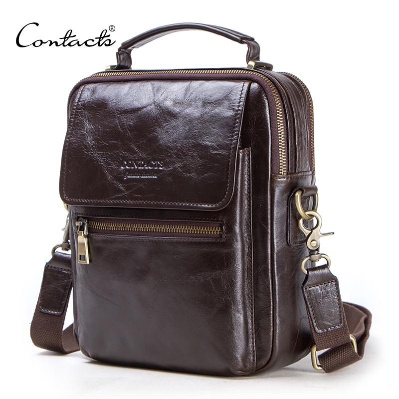 CONTACT'S حقيبة ساعي جلدية أصل - مراجعة Luxury Bags News وسعره