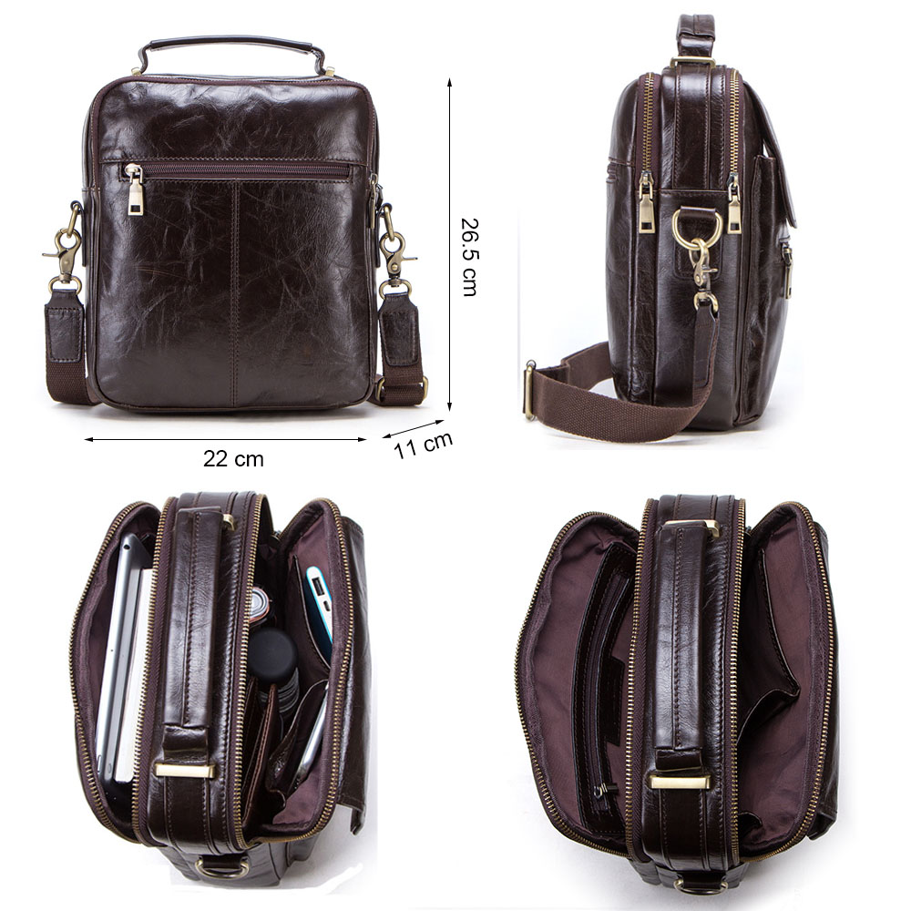 CONTACT'S حقيبة ساعي جلدية أصل - مراجعة Luxury Bags News وسعره
